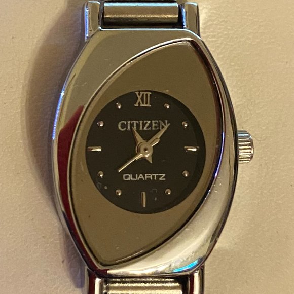 Citizen Quartz Women's Petite Silver Tone Watch - Picture 5 of 5